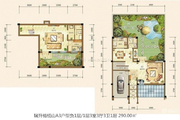 283平米别墅装修案例